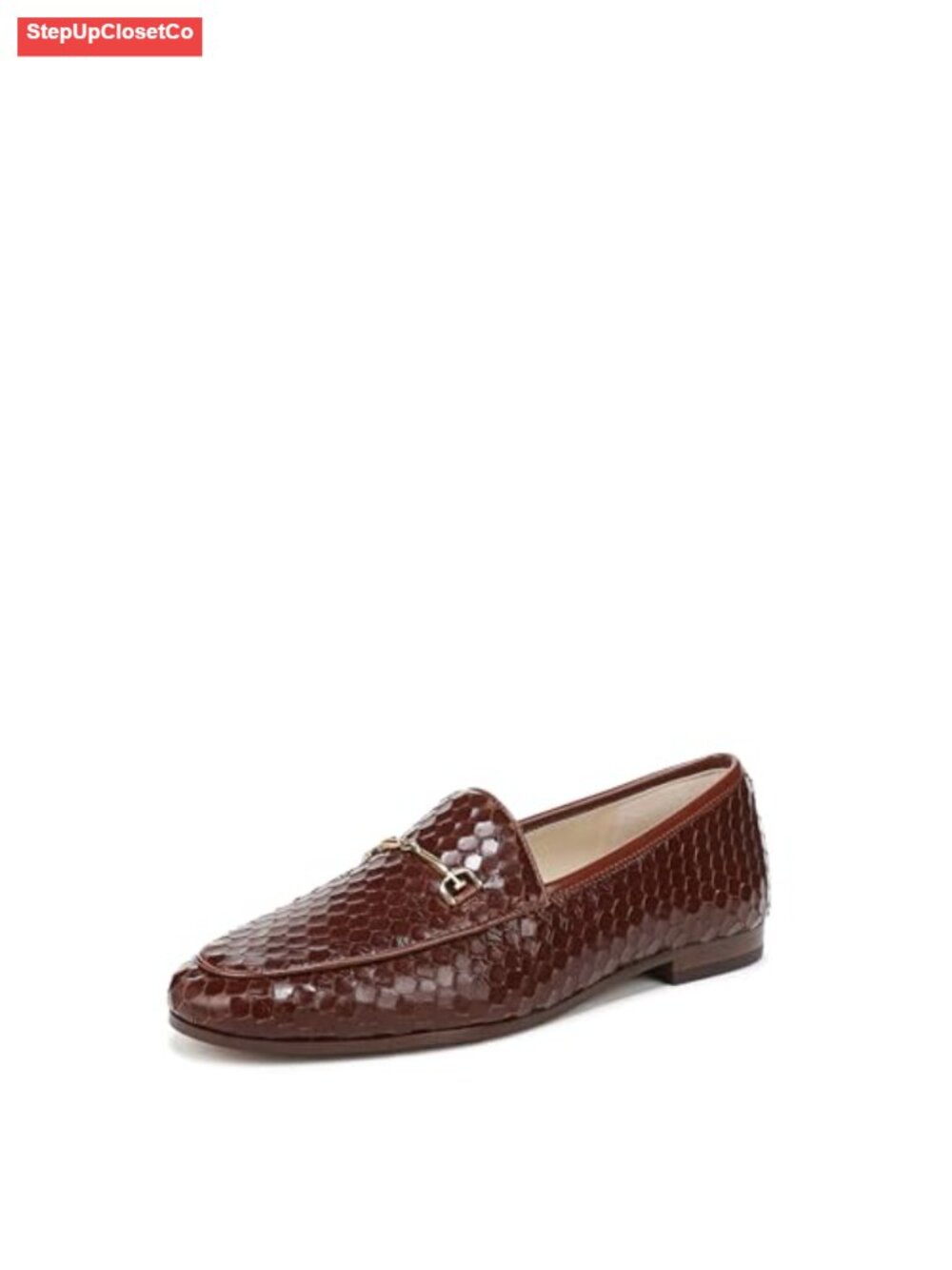 Sam Edelman Loraine Loafers - Faux Leather Slip-On Flats with Bit